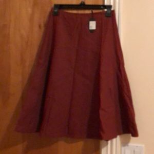NEW women a line wool skirt